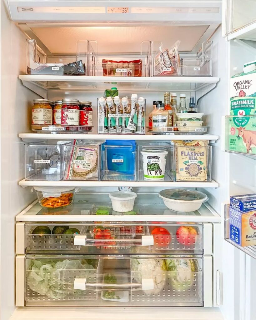 Lazy Susan for Fridge Organization