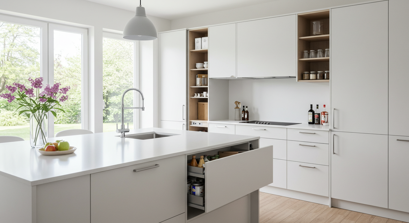 Modern Kitchen Storage Ideas for a Clean Look