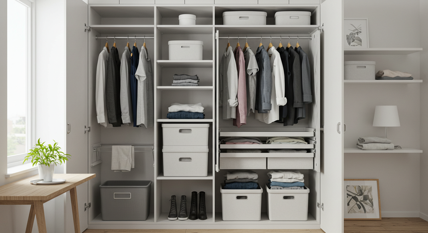 Smart Clothes Organization Ideas for Small Spaces