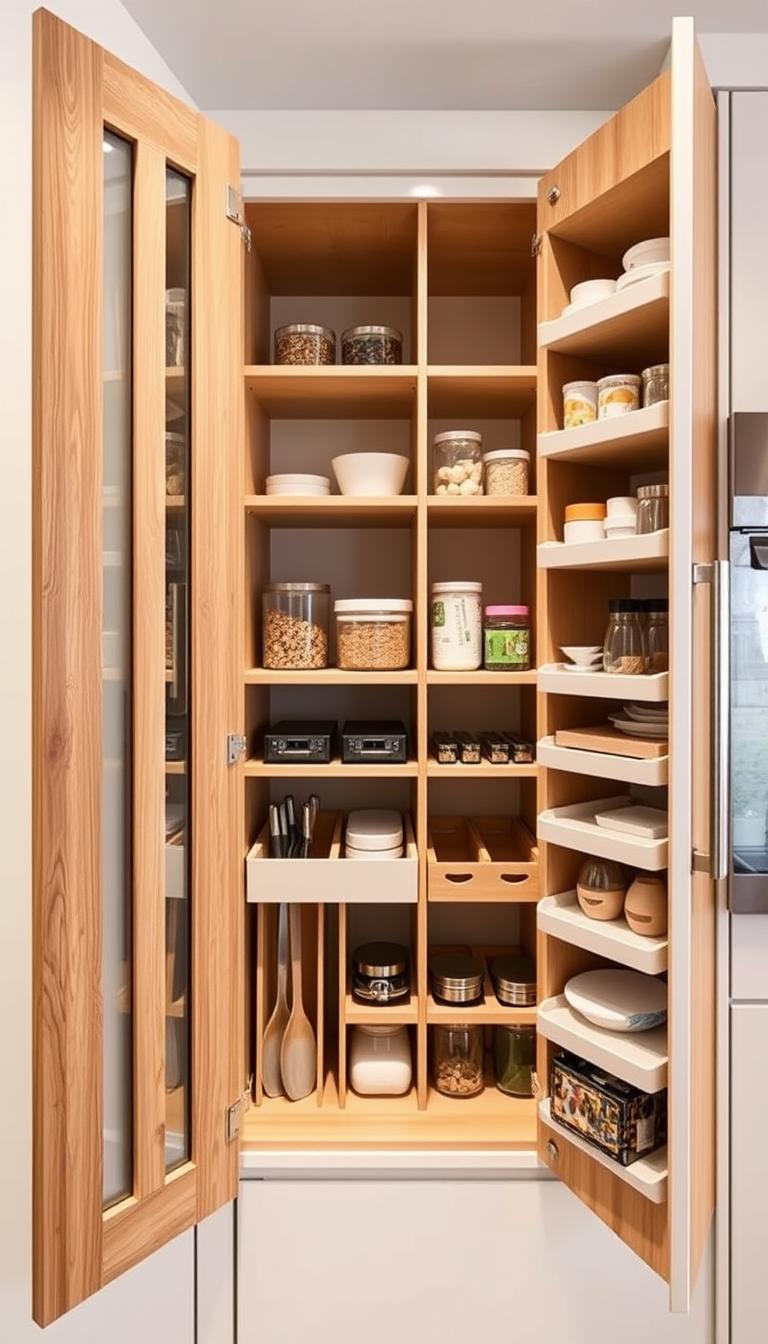 cabinet door organizers