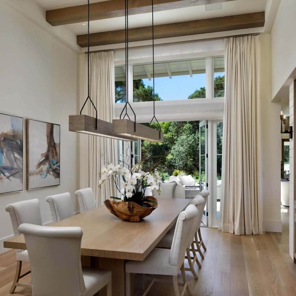 dining area transition