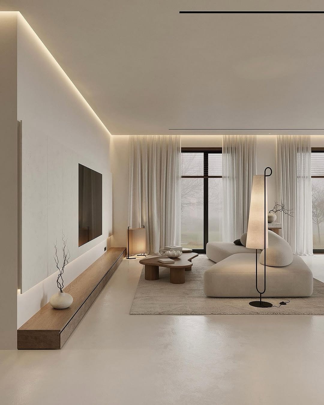 minimalist living room