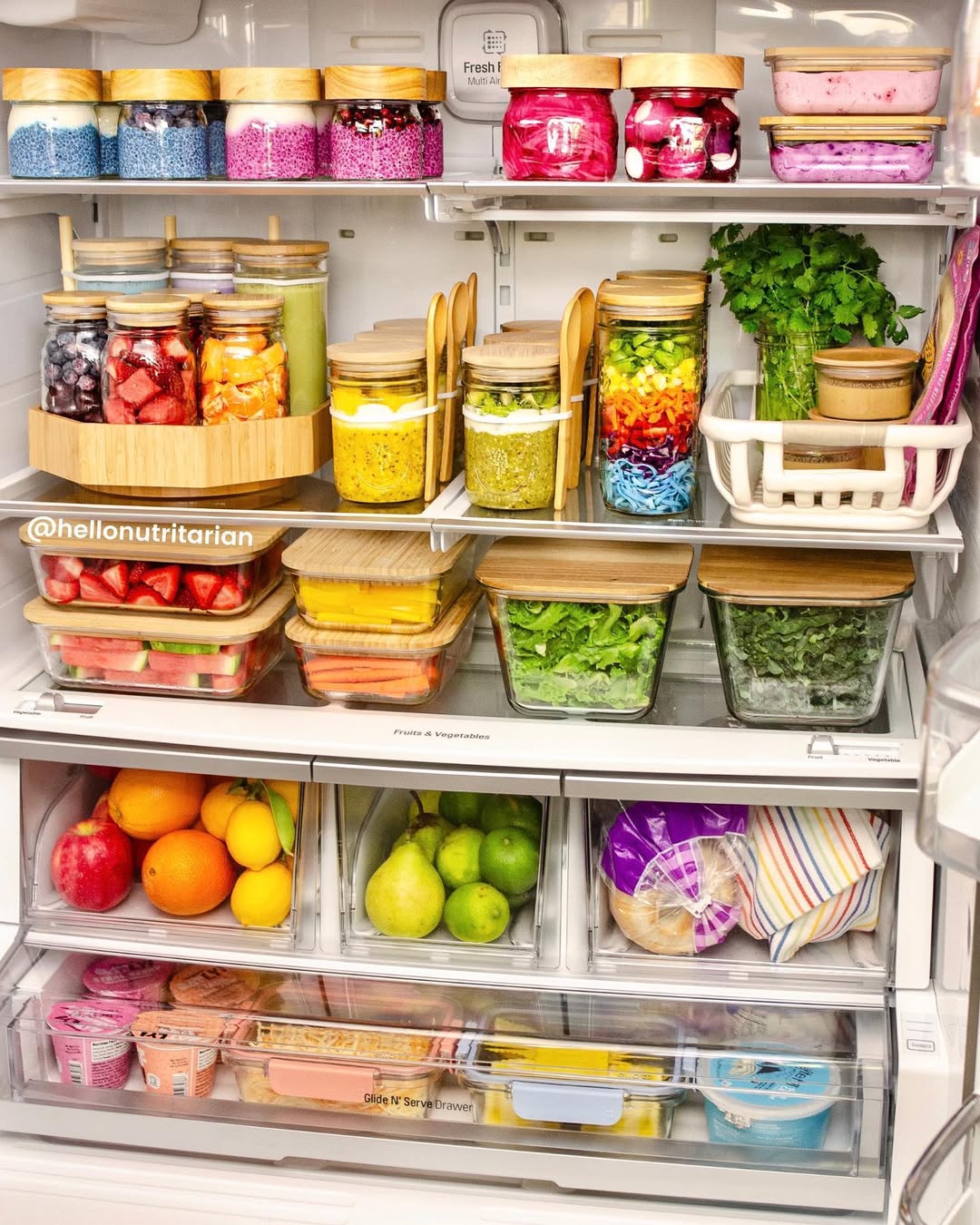 refrigerator organization containers