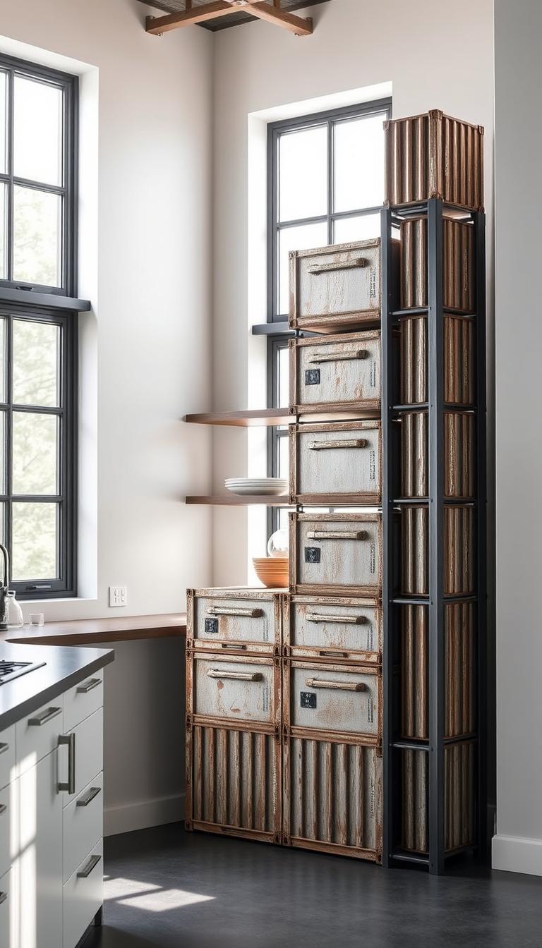 repurposed container storage
