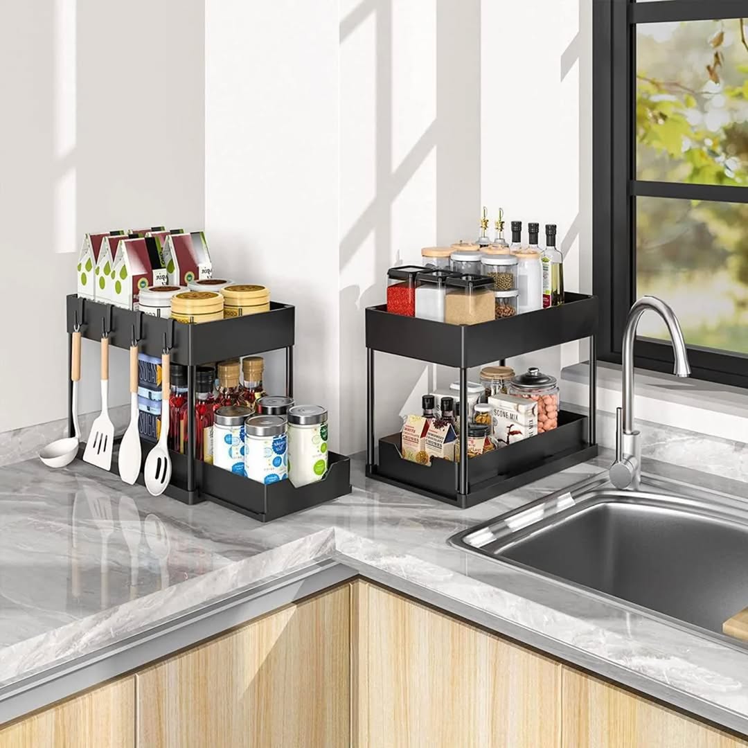 under sink kitchen organizers