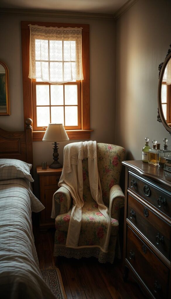 vintage bedroom