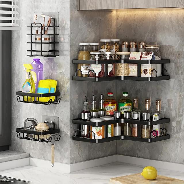wall mounted kitchen storage