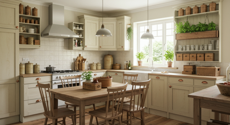 16 Farmhouse Kitchen Storage Ideas to Maximize Charm & Functionality