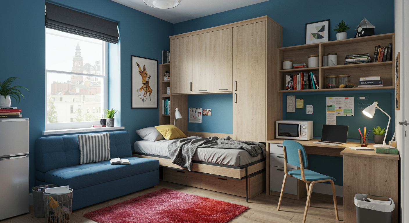 17 Clever Small Dorm Room Ideas for Tight Spaces