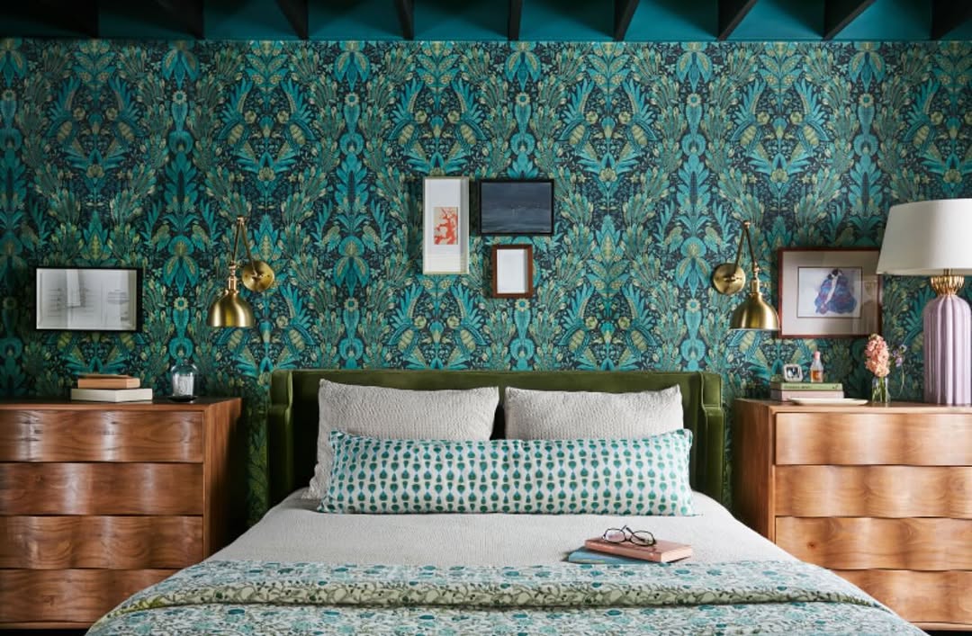 Bold Colors, Patterns, and Bedding