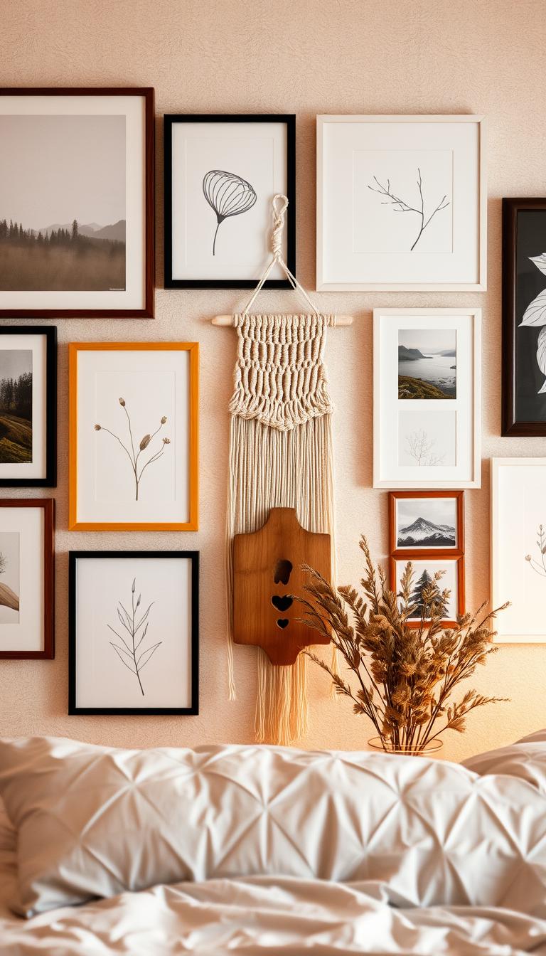 DIY bedroom wall decor