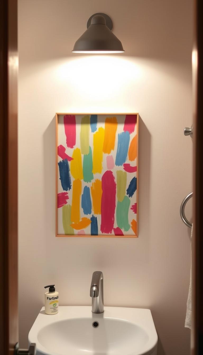 bathroom wall art