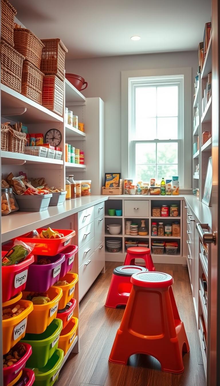 kid-friendly pantry
