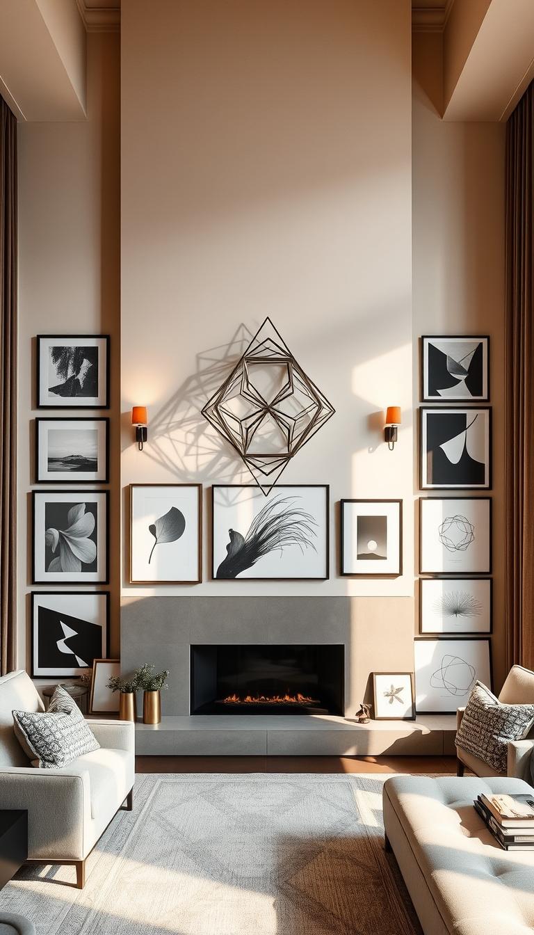 living room wall decor ideas