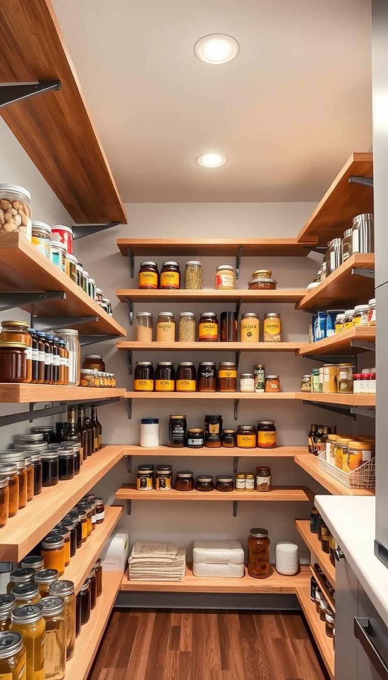 pantry shelving