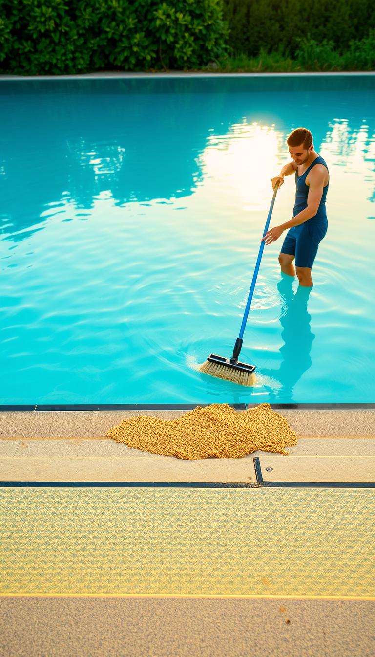 pool step maintenance