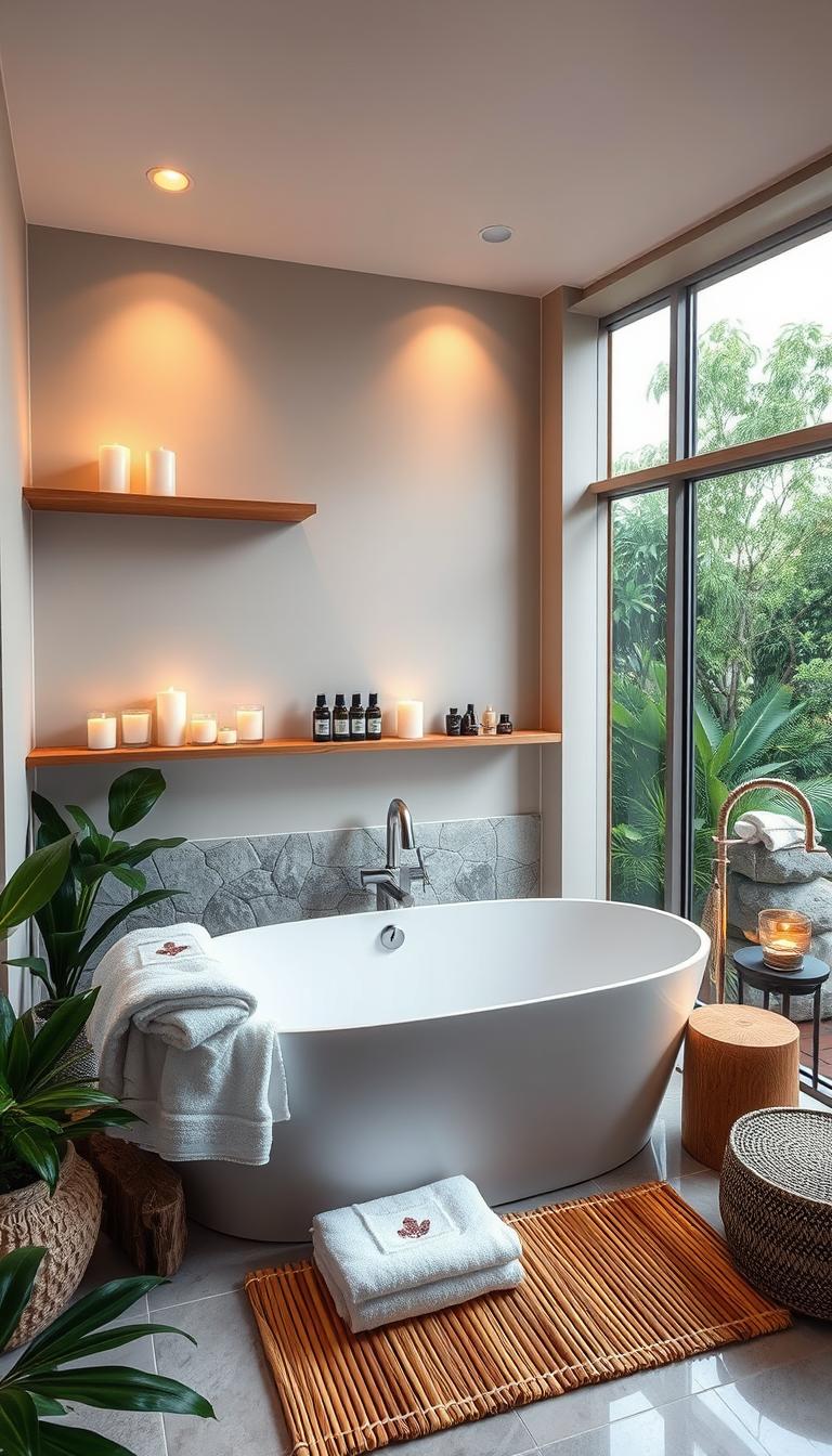 spa-like bathroom
