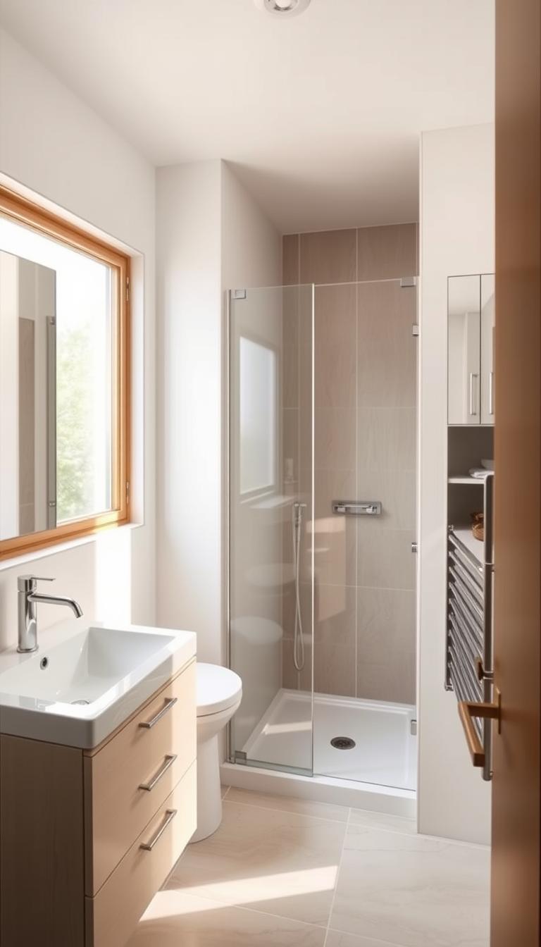 space-saving bathroom design ideas