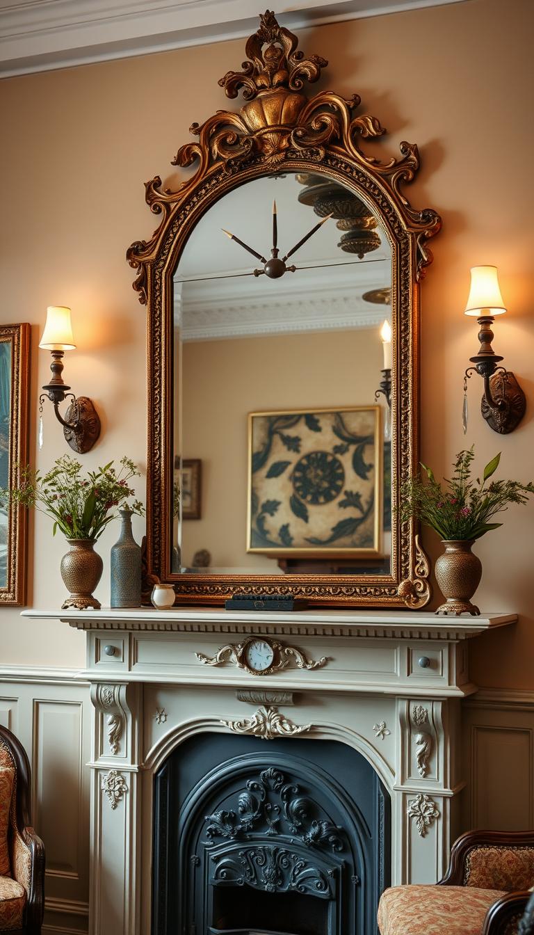 vintage wall decor living room