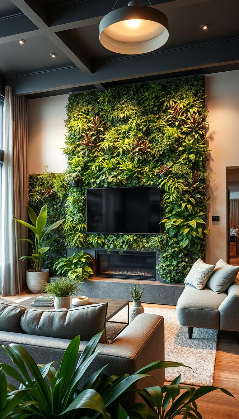 wall mounted planters living room