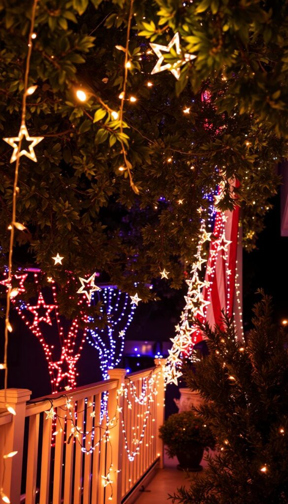 Star-Spangled String Lights